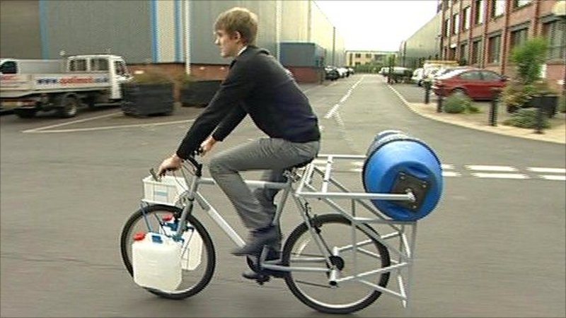 Bicycle Powered Washing Machine