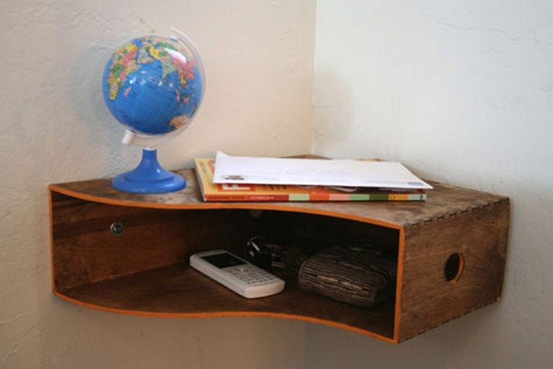 Magazine Holder Idea - Shelf for Small Items