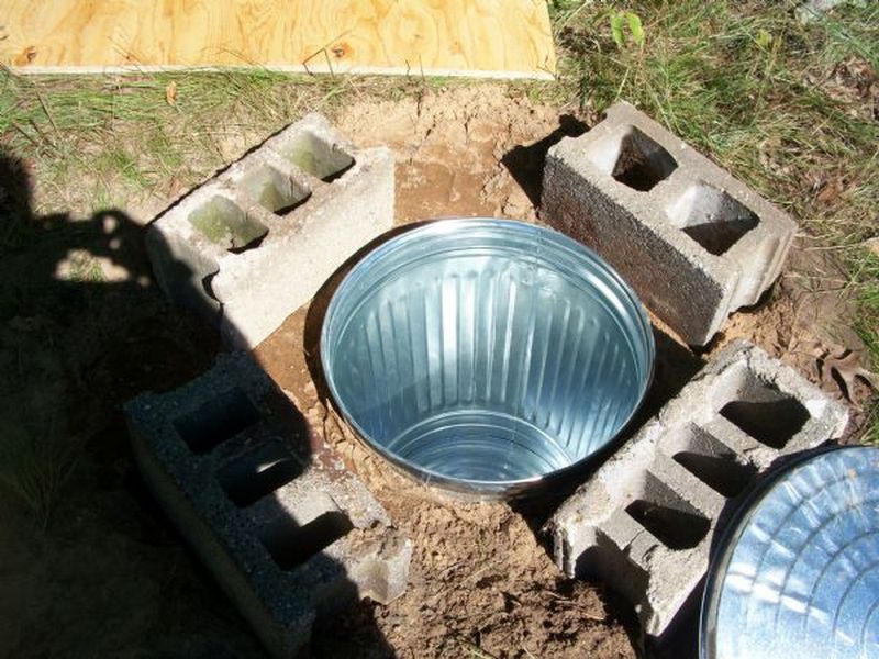 Trash Can Root Cellar