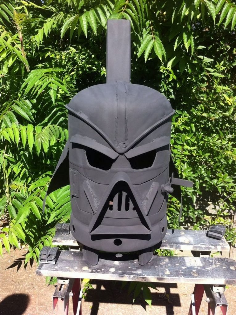 Darth Vader Log Burner