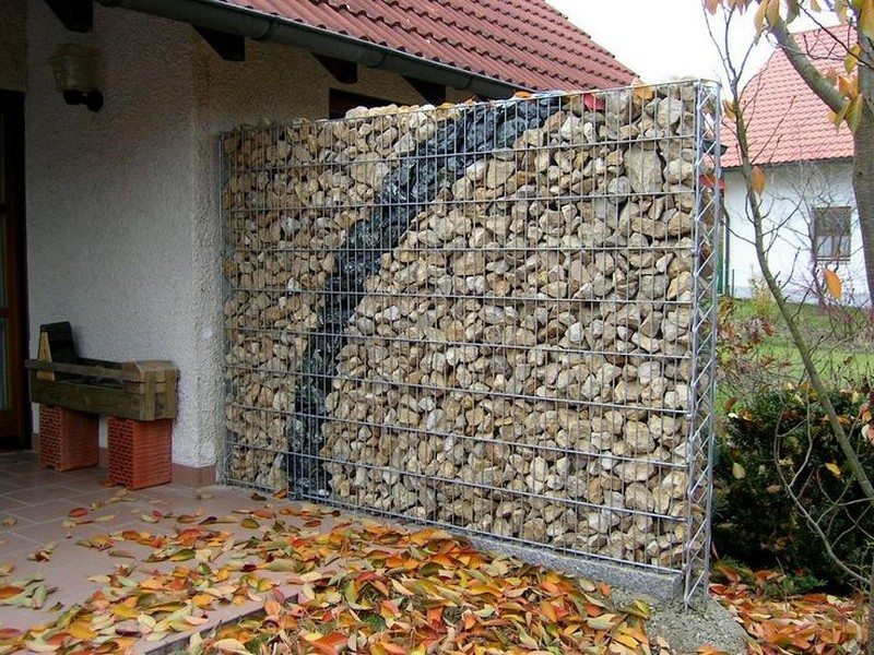 Gabion Vegger