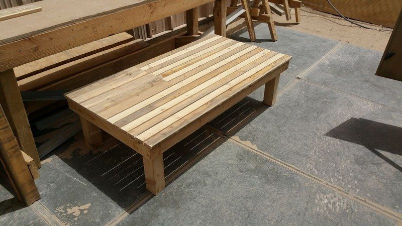 American Flag Coffee Table