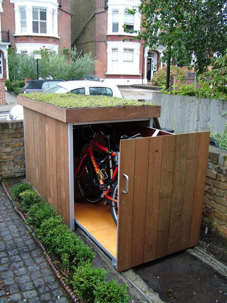 Bike Storage With Greenroof