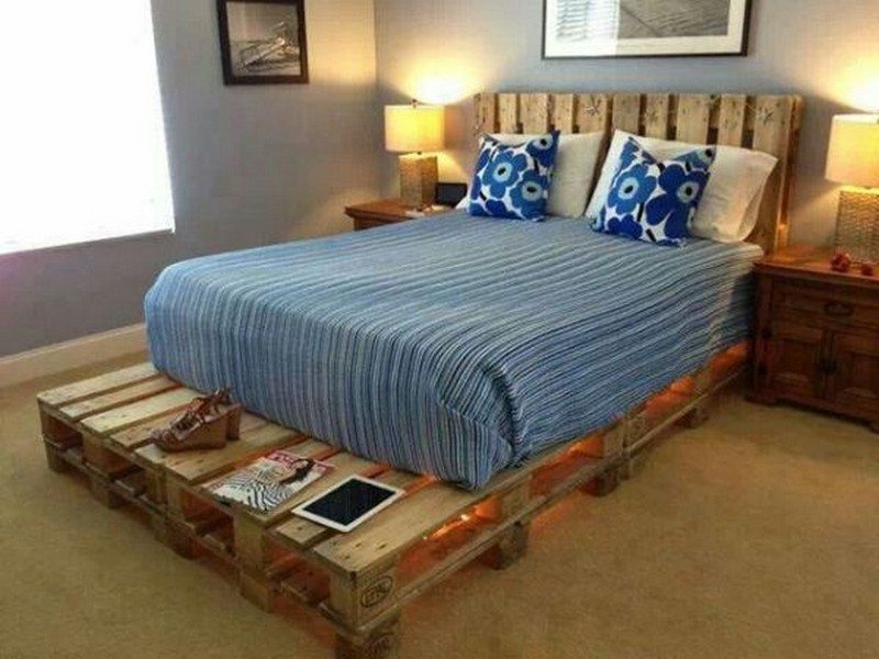 Verbazingwekkend Illuminated Pallet Bed – The Owner-Builder Network EY-14