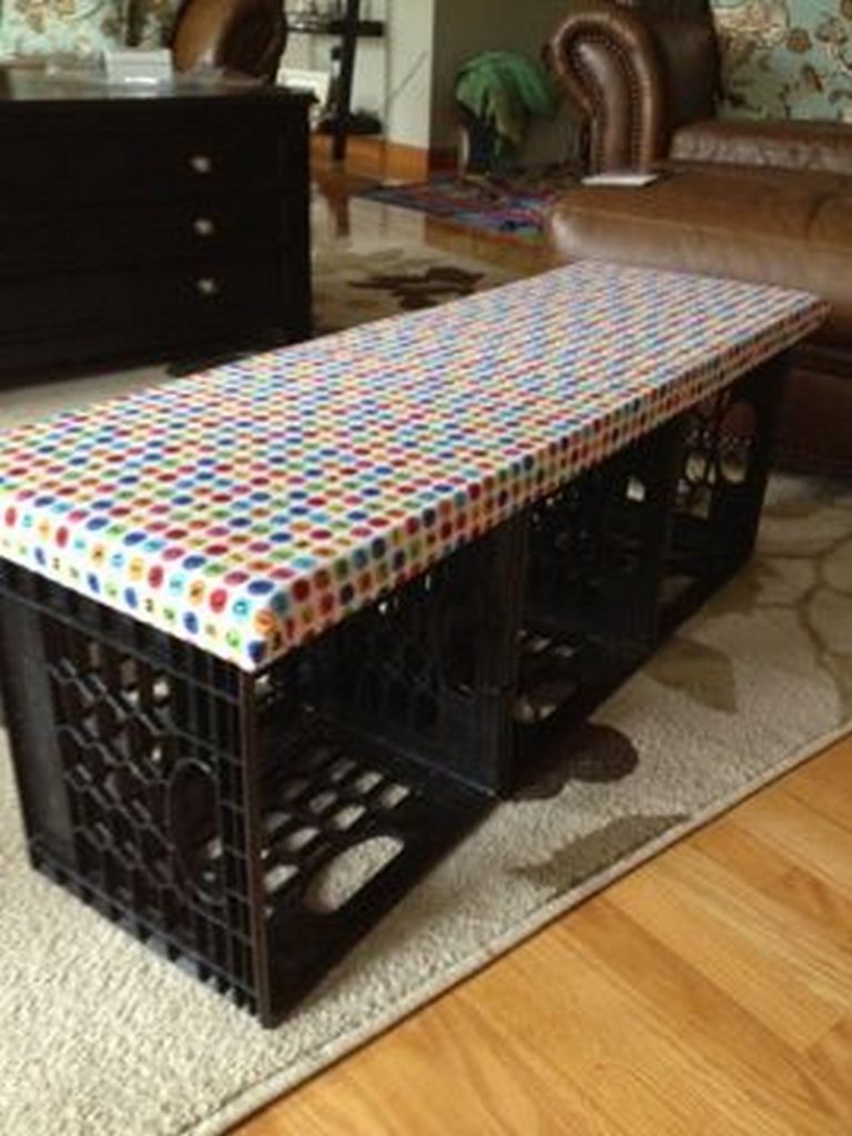 Nine ways to repurpose milk crates | The Owner-Builder Network