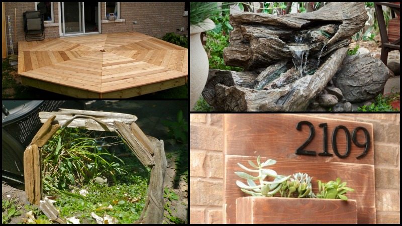 Outdoor Projects Using Wood