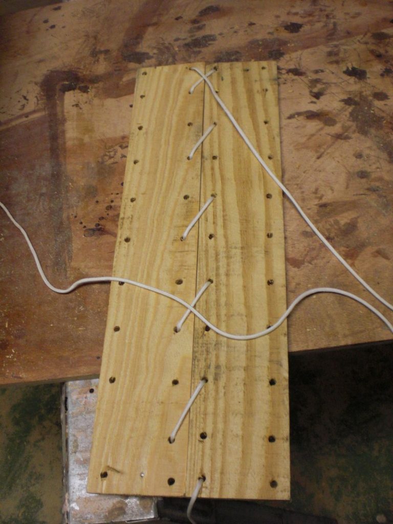 Paracord Pallet Hanging Chair