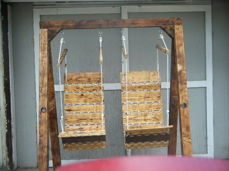 Paracord Pallet Hanging Chair