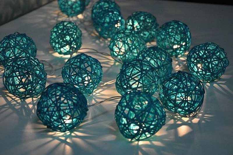 Rattan Ball Lights