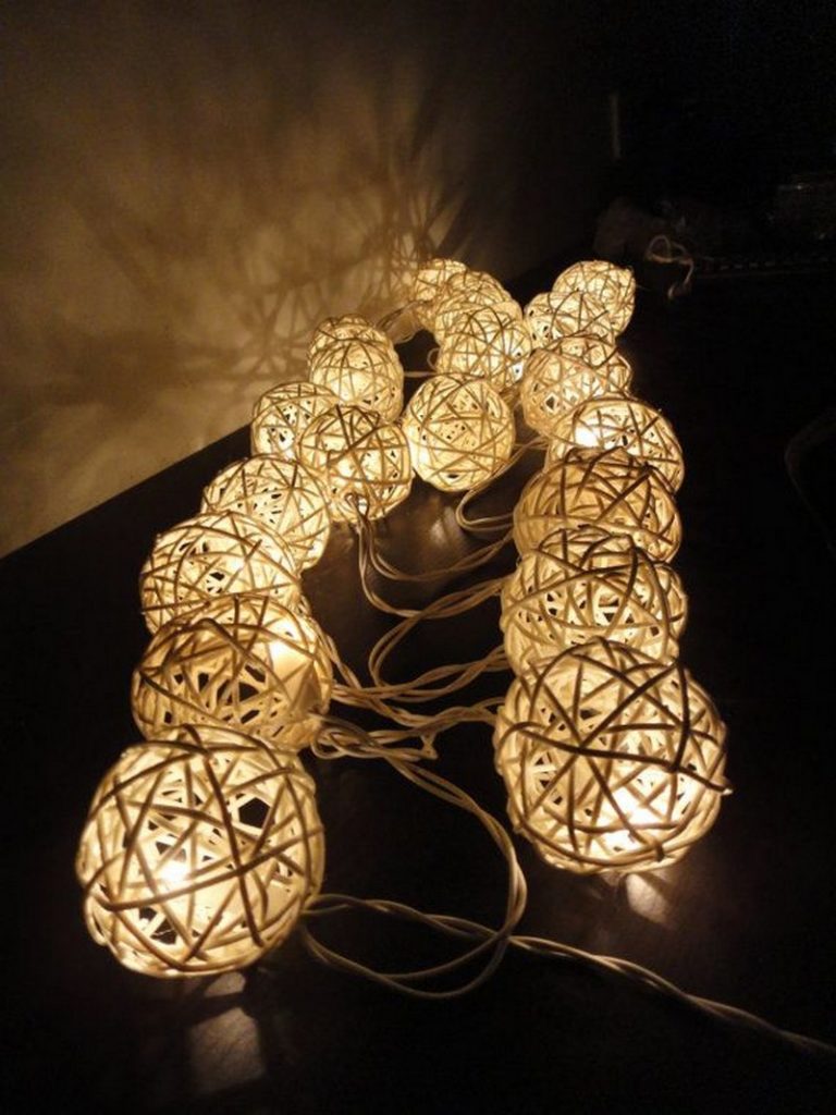 Rattan Ball Lights