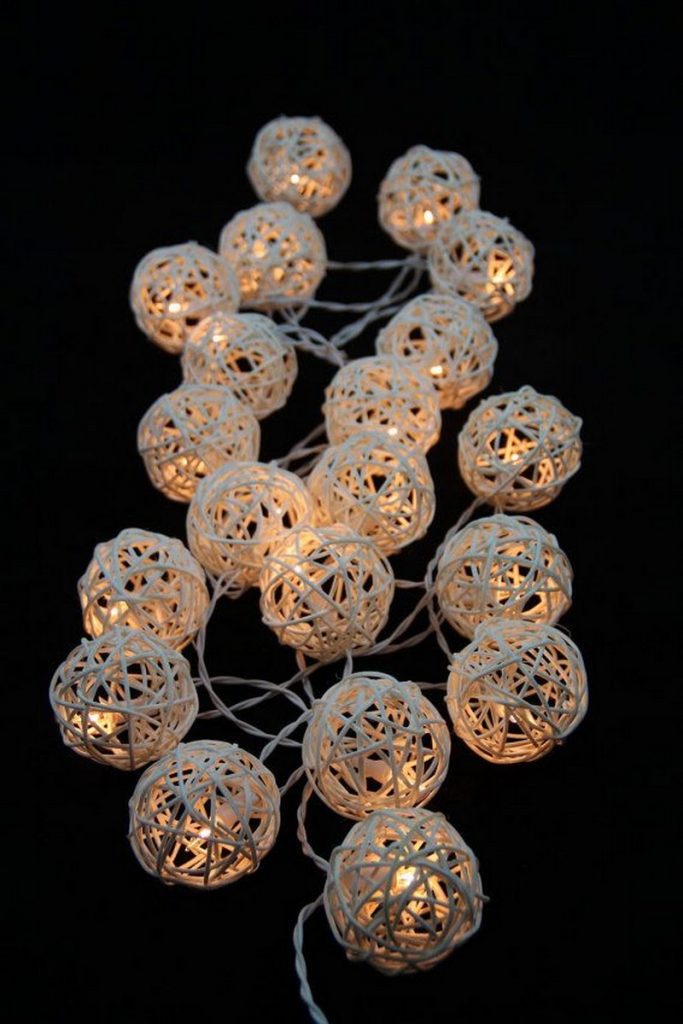 Rattan Ball Lights