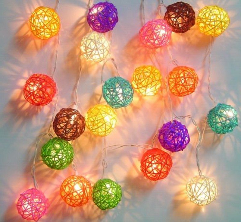 Rattan Ball Lights