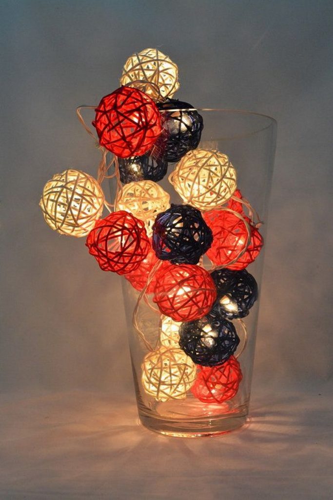 Rattan Ball Lights