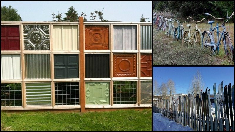 Recycled Fence Ideas