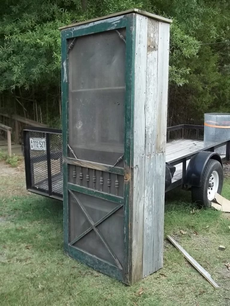 Upcycled Screen Door