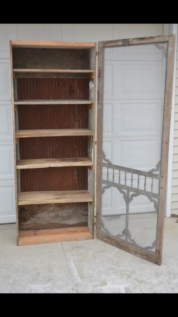 Upcycled Screen Door