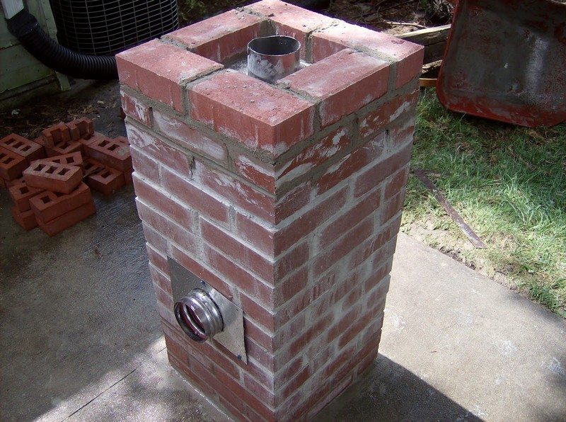 Brick Rocket Stove