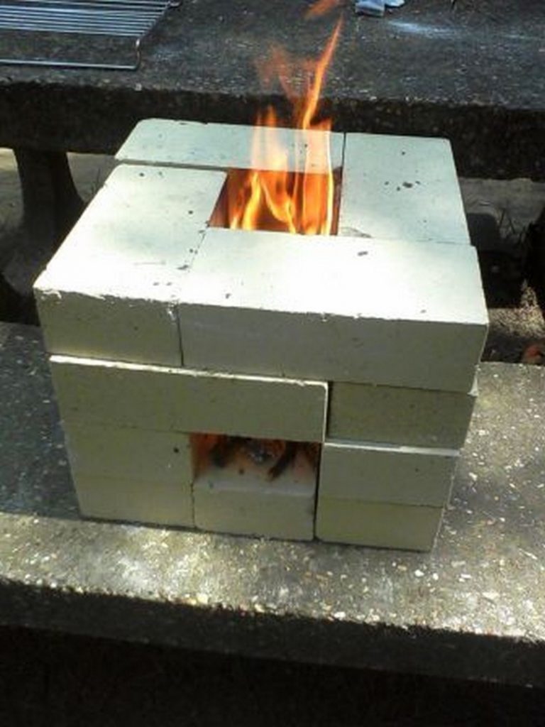 Brick Rocket Stove