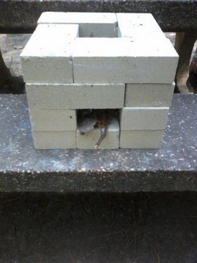 Brick Rocket Stove
