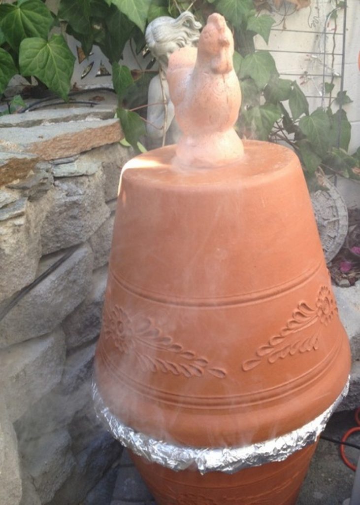 DIY Clay Pot Smoker