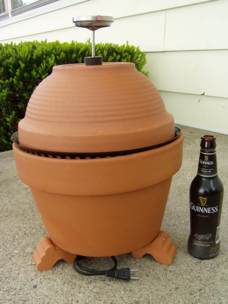 DIY Clay Pot Smoker