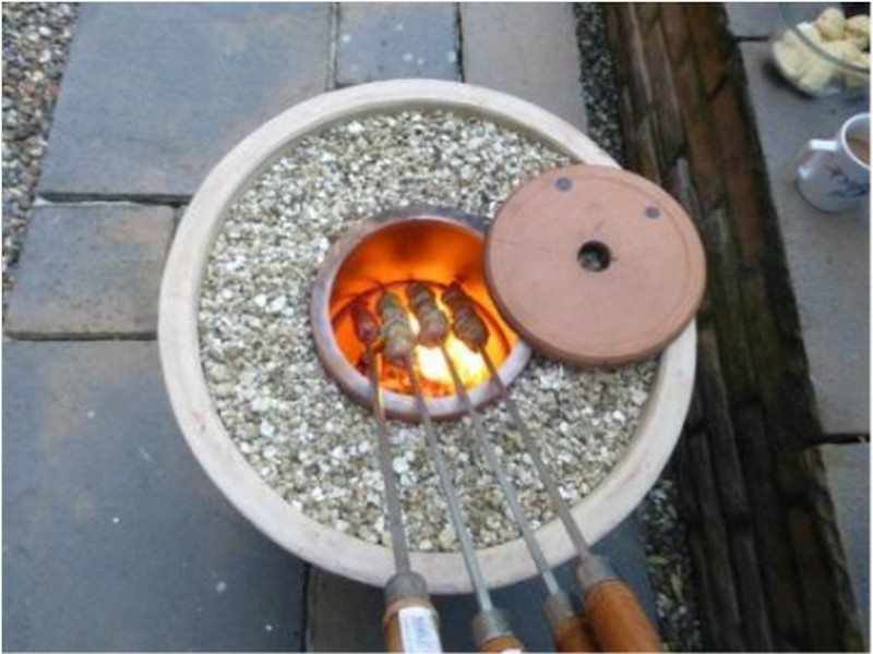 DIY Flower Pot Tandoor Oven