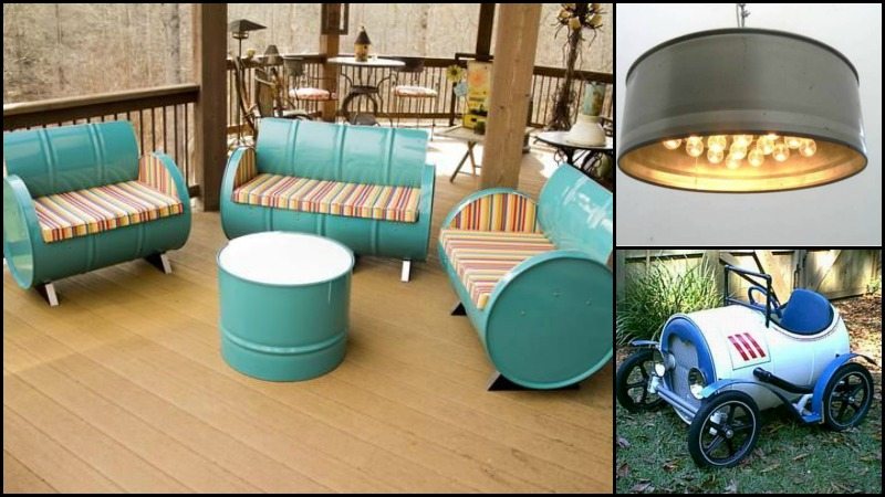 55 Gallon Metal Drum Project Ideas The Owner Builder Network