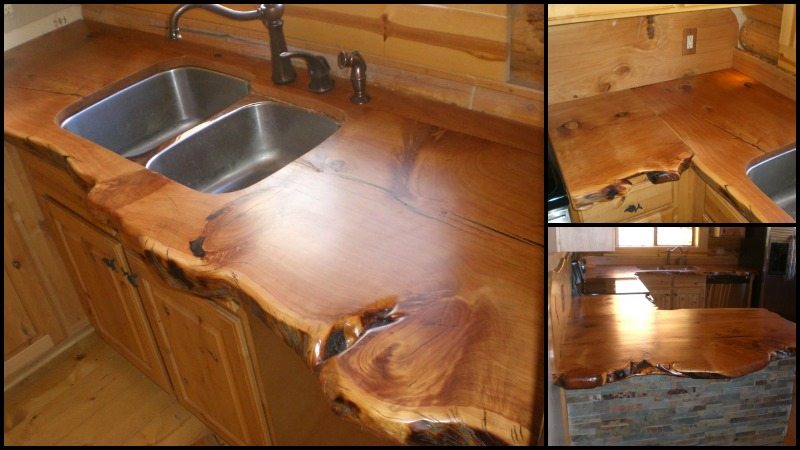 Rustic Timber Countertops The Owner Builder Network