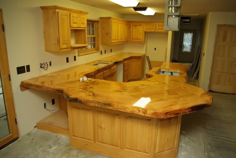 Rustic Wooden Countertops