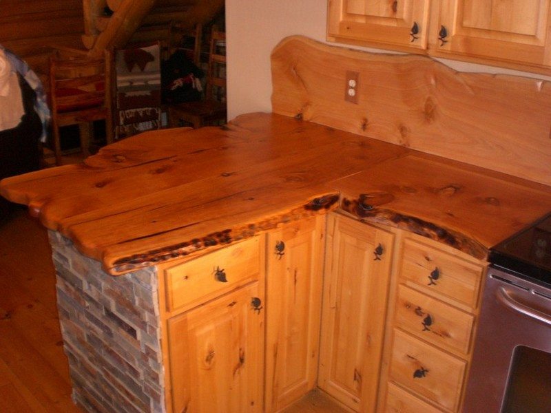 Rustic Wooden Countertops