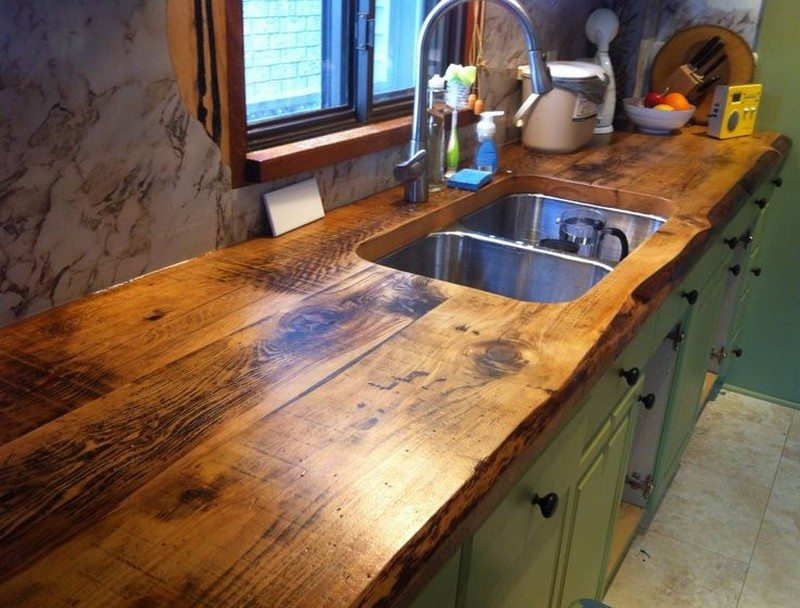 Rustic Wooden Countertops