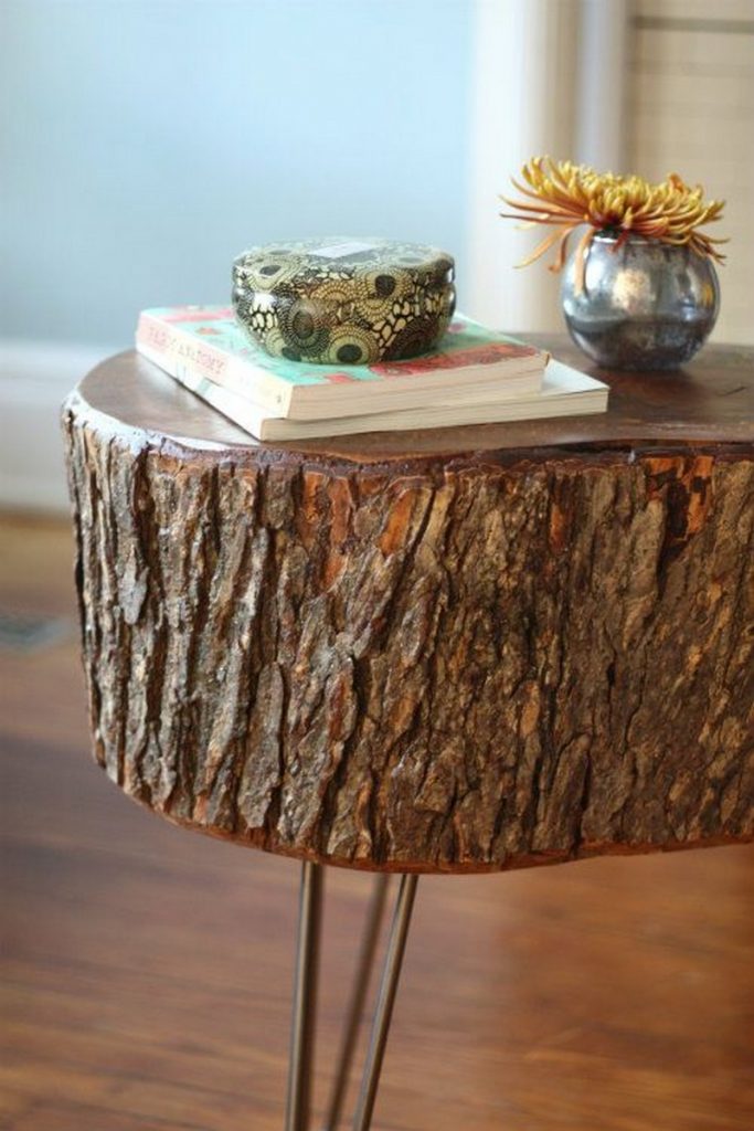 Tree Trunk Furniture Ideas