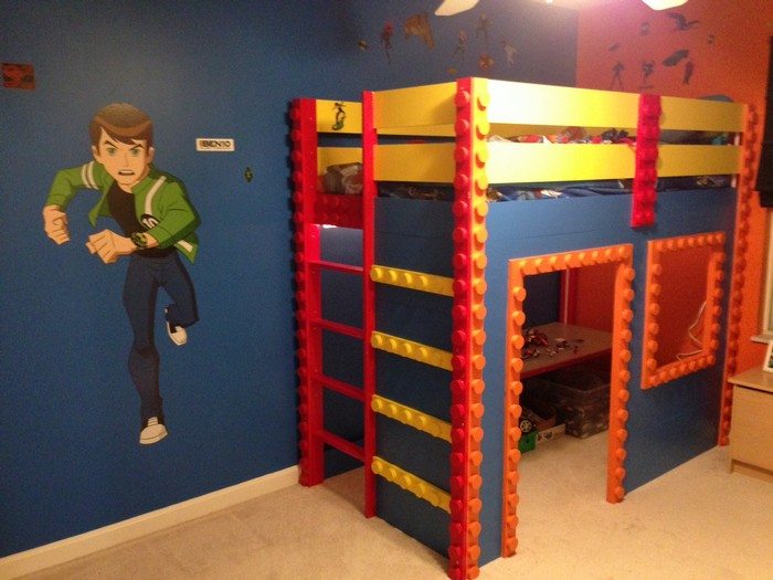 kids lego bedroom