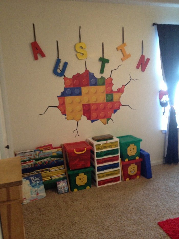 lego bedroom decor themed rooms legos boys cool theownerbuildernetwork sons