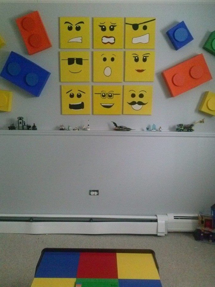 Lego Themed Bedroom Ideas