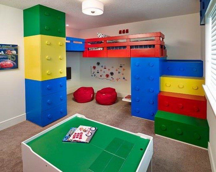 Lego Themed Bedroom Ideas