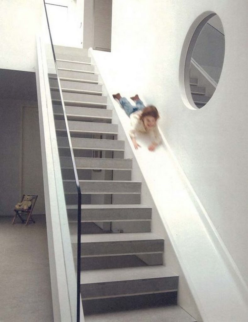 Awesome Stairs with Slides
