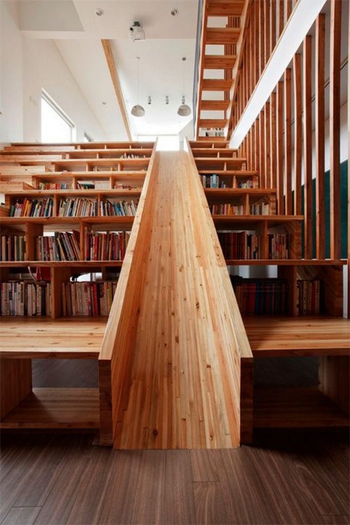Awesome Stairs with Slides