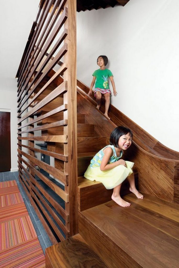 Awesome Stairs with Slides