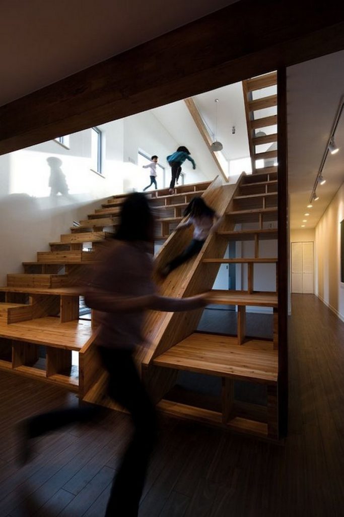 Awesome Stairs with Slides