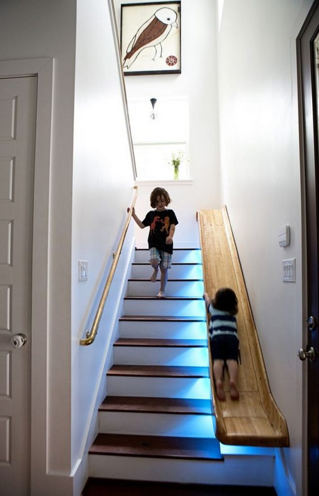 Awesome Stairs with Slides