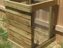 building a compost bin from pallets garden compost