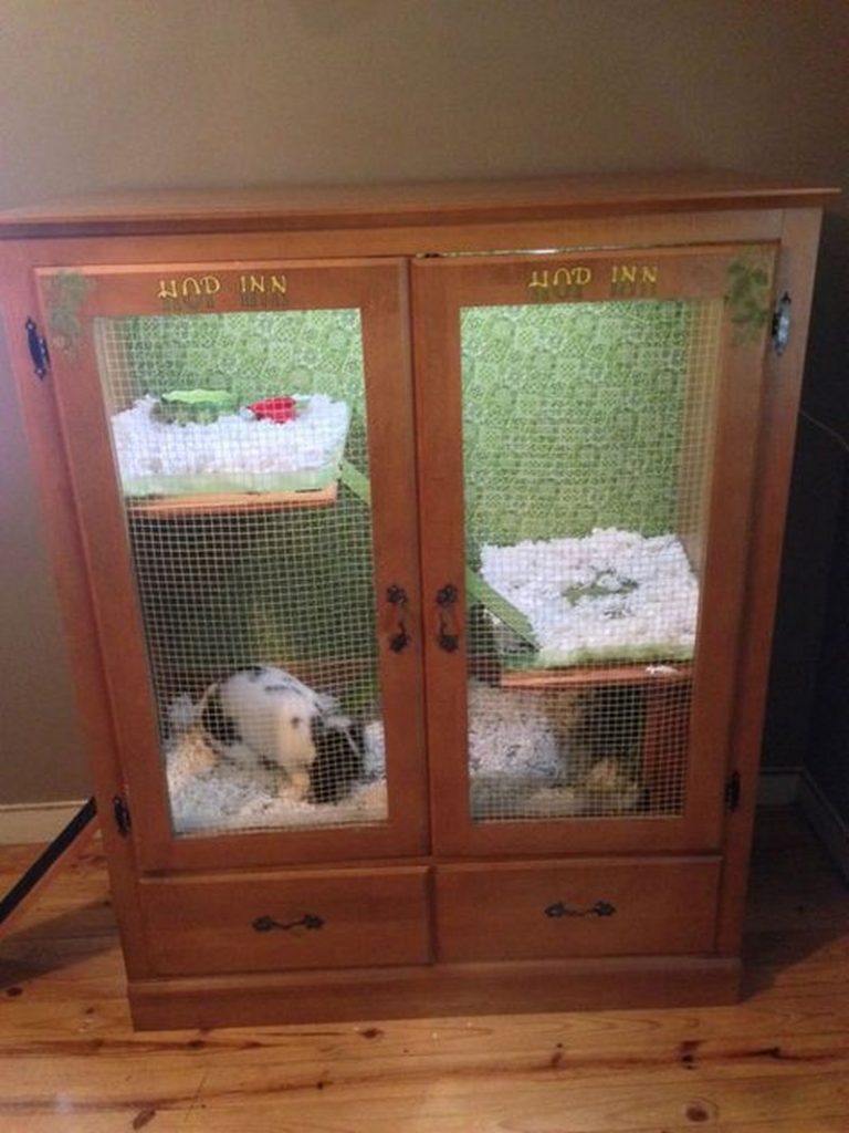 Rabbit Hutch Ideas from Old Furniture