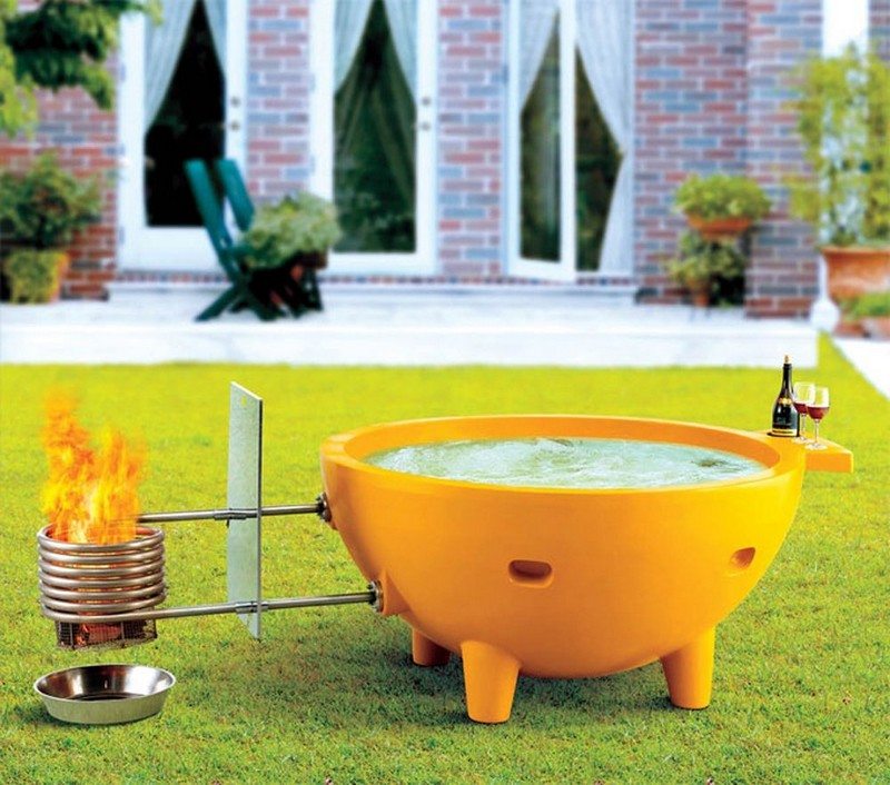 Fire Hot Tub