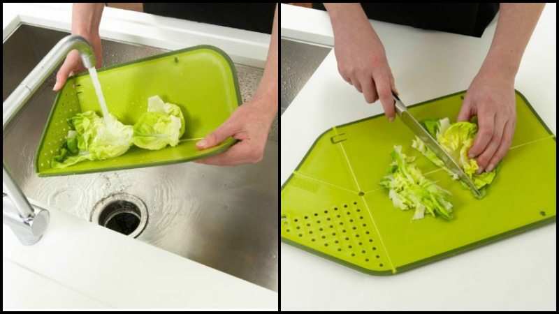 Joseph Joseph Rinse and Chop Cutting Board 