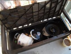 Outdoor Bench Storage