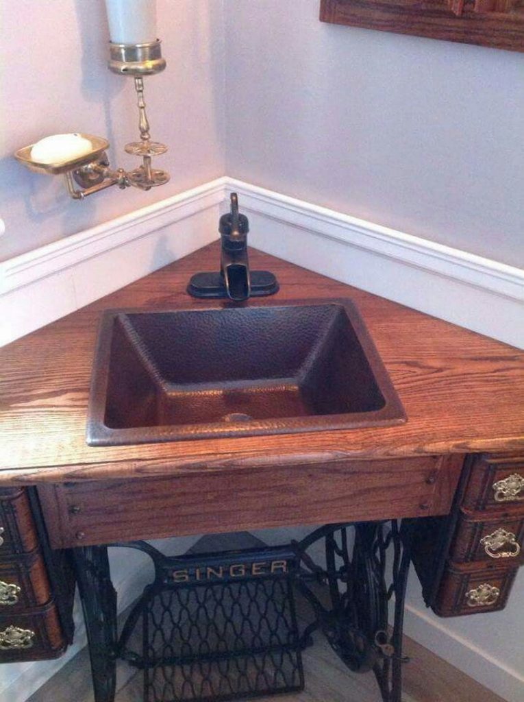 Creative ways to reuse your old sewing machine table | The Owner