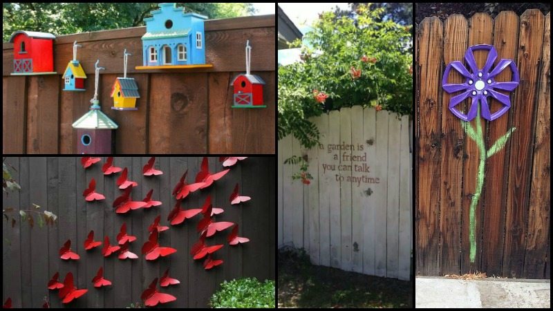 Fence Decoration Ideas - The Owner-Builder Network