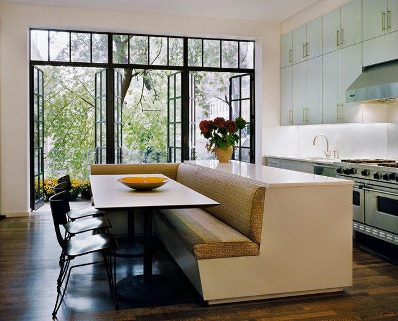 Kitchen Island With Built-in Seating