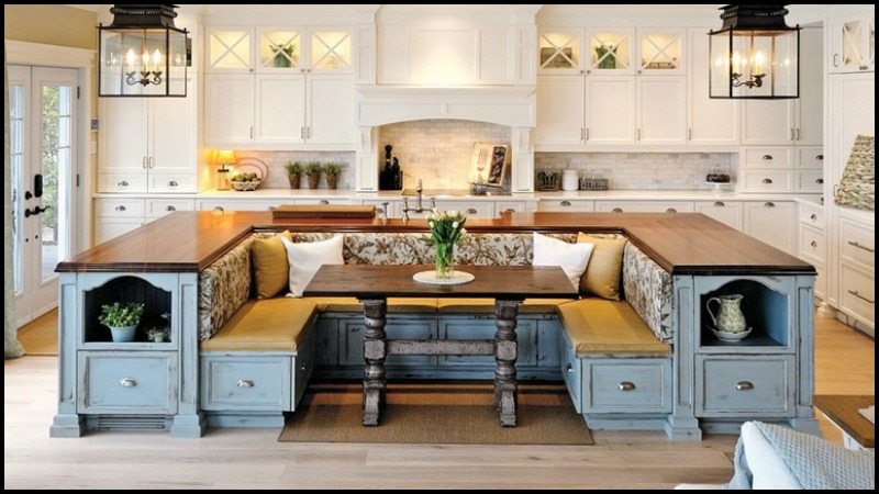 Kitchen Island With Built In Seating Inspiration The Owner Builder Network